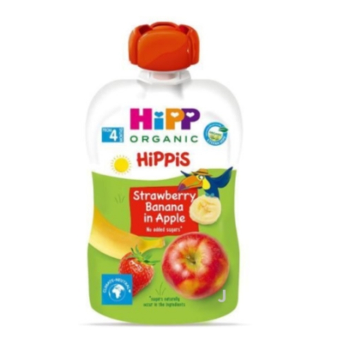 Hipp 스트로베리 바나나 인 애플 100g (3개)_이미지