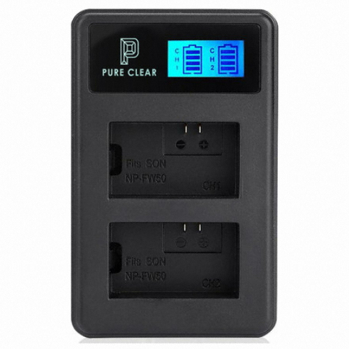 퓨어클리어 캐논 BP-511,BP-511A 호환 LCD 듀얼충전기