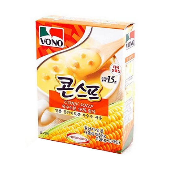 농심 보노 콘수프 3개입 57g