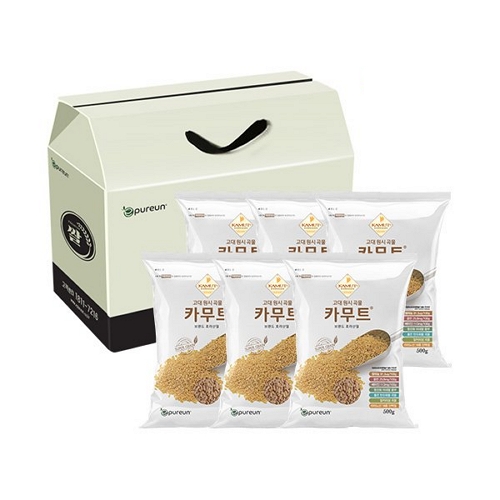 카무트 선물세트 500g 6입