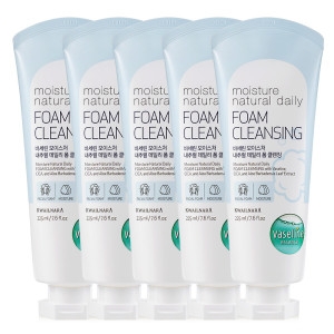 바세린 모이스처 내추럴 데일리 폼 클렌징 225ml