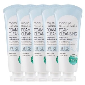 <b>바세린</b> 모이스처 내추럴 데일리 폼 클렌징 225ml