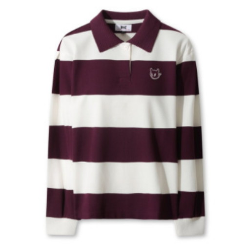 waac 니트 립 럭비 셔츠 WWTBA25604WIX