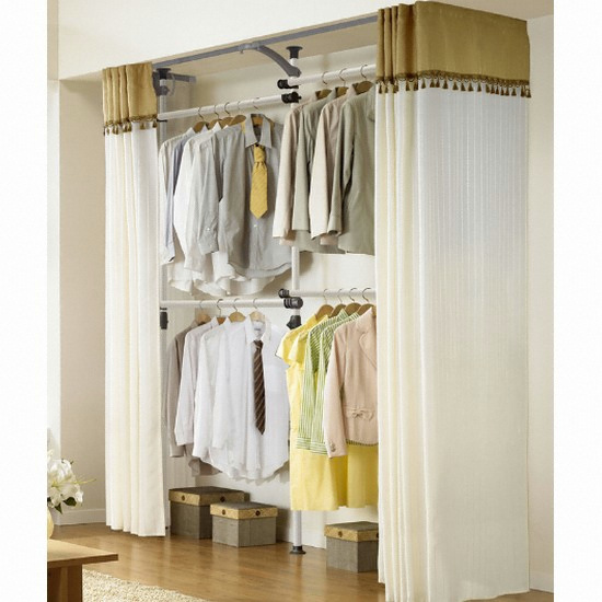 왕자NHC 왕자행거 G드레스룸 4폴 완전밀폐형