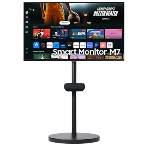삼성전자 무빙스타일 M7 S32DM702 이동형 패키지 (삼성 무빙(선반)+하만카돈 스피커)_이미지