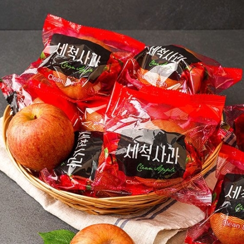 아삭한 가정용 세척사과 4kg 24과내외