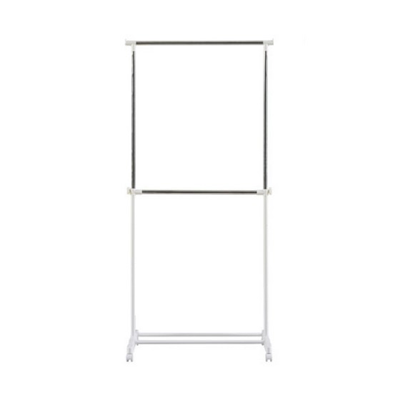 슬림이동식2단행거