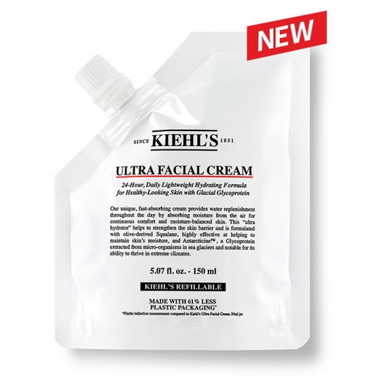 키엘 울트라 훼이셜 크림 리필 파우치 150ml (1개)