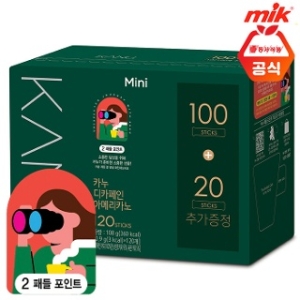2패들포인트 동서 맥심 카누 디카페인 미니 100T+20T