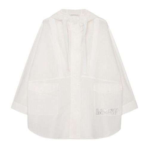 르샵 25l1l21wjp040u포켓 프린팅 롱 후드 점퍼