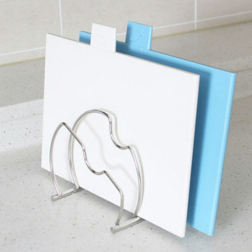 아트와이어 카카오 원형도마 쟁반 보관대_이미지