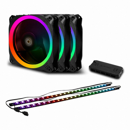 Antec PRIZM 120 ARGB (컨트롤러/3팩)_이미지