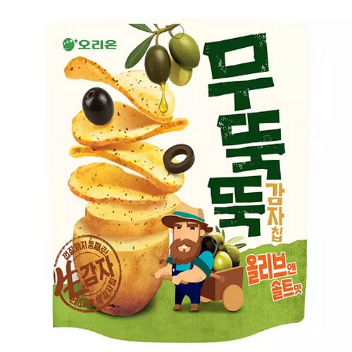 무뚝뚝감자칩 올리브앤솔트맛 52g