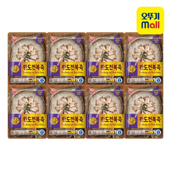 오뚜기 오즈키친 완도전복죽 400g
