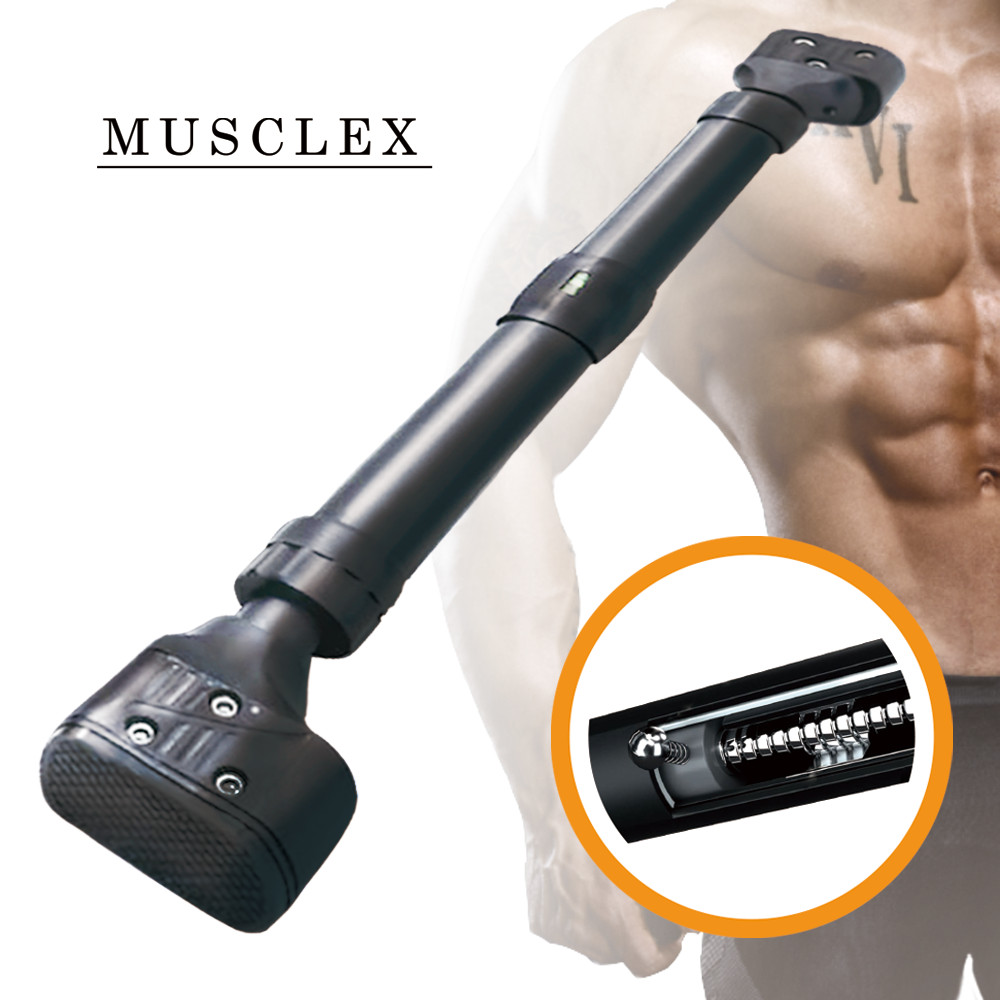 머슬렉스 가정용 문틀 철봉 단축