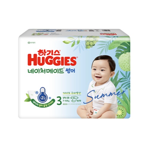 하기스 2024 네이처메이드 썸머 밴드형 3단계-공용 (280매)_이미지