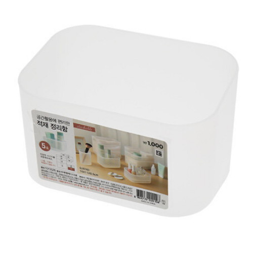 다이소 ㅤPP투명케이스 5호_이미지