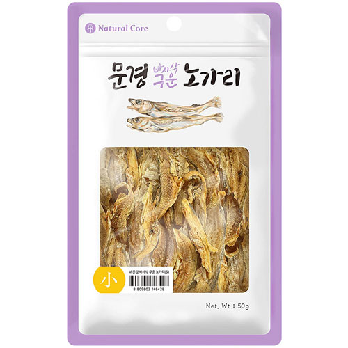 네츄럴코어 문경 바사삭 구운 노가리 S 50g (1개)