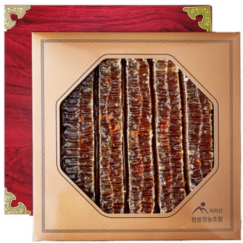 지리산한봉영농조합 벌집꿀 선물세트 1.5kg (1개)