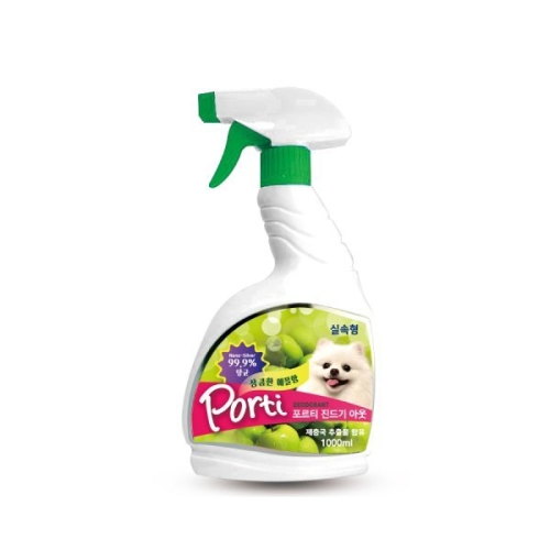 씨렉스 포르티 애견 진드기아웃 탈취제 1L 3종 강아지 용품  은나노 항균 애견 탈취제_이미지