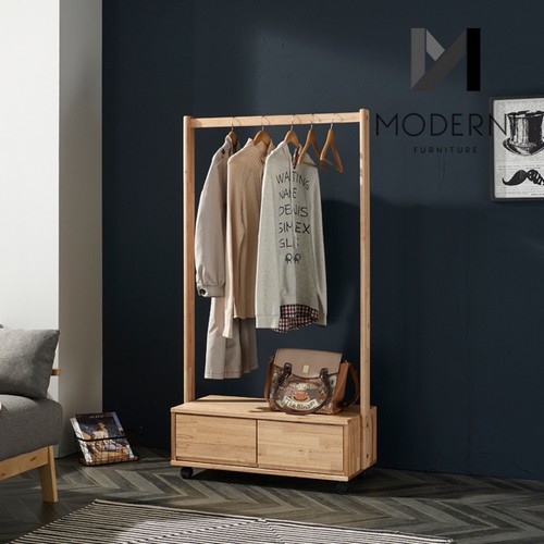 리베라시리즈 참죽원목 행거