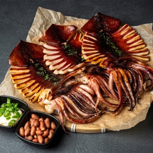 비비수산 구룡포 반건조 오징어 중 450g 내외 5마리