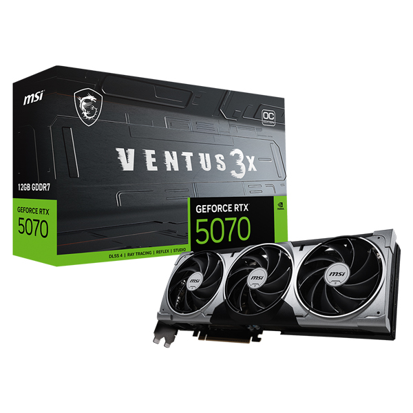 MSI ������ RTX 5070 ������ 3X OC D7 12GB