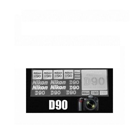 메탈스티커 니콘 D90 (실버)