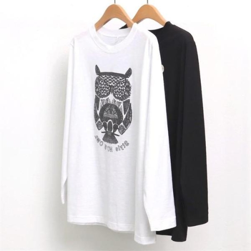 6842L012 부엉이 발포 긴팔티 MN S6360841