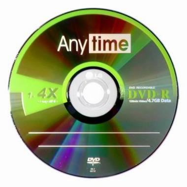 Anytime DVD-R 4.7GB 4x 케익 10장