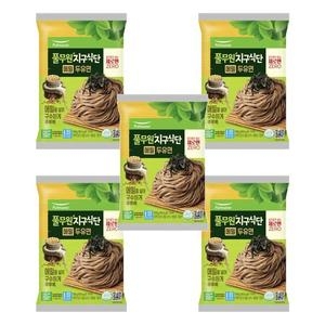 풀무원 식물성지구식단 메밀 두유면 150g (5개)