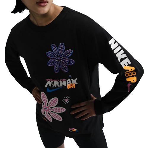 나이키 루즈 긴팔 그래픽 티셔츠 HF9530-010[병행]