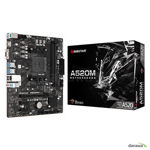 BIOSTAR A520MH 이엠텍