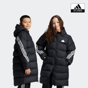 kids 퓨쳐아이콘 롱패딩 자켓 IV9612