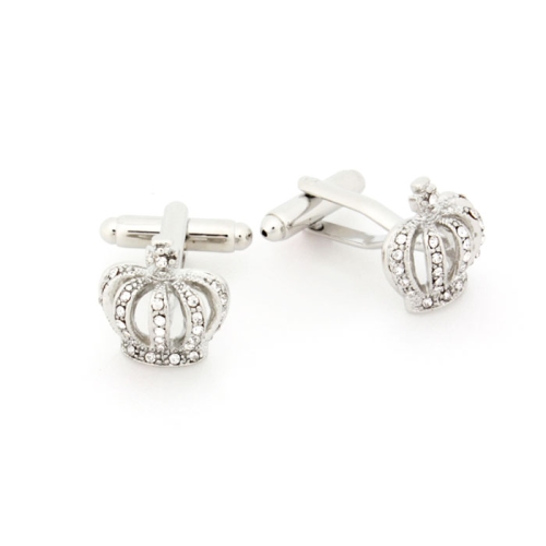 레디핏 레디핏  왕관 스타일 실버 커프스 버튼_RCF018