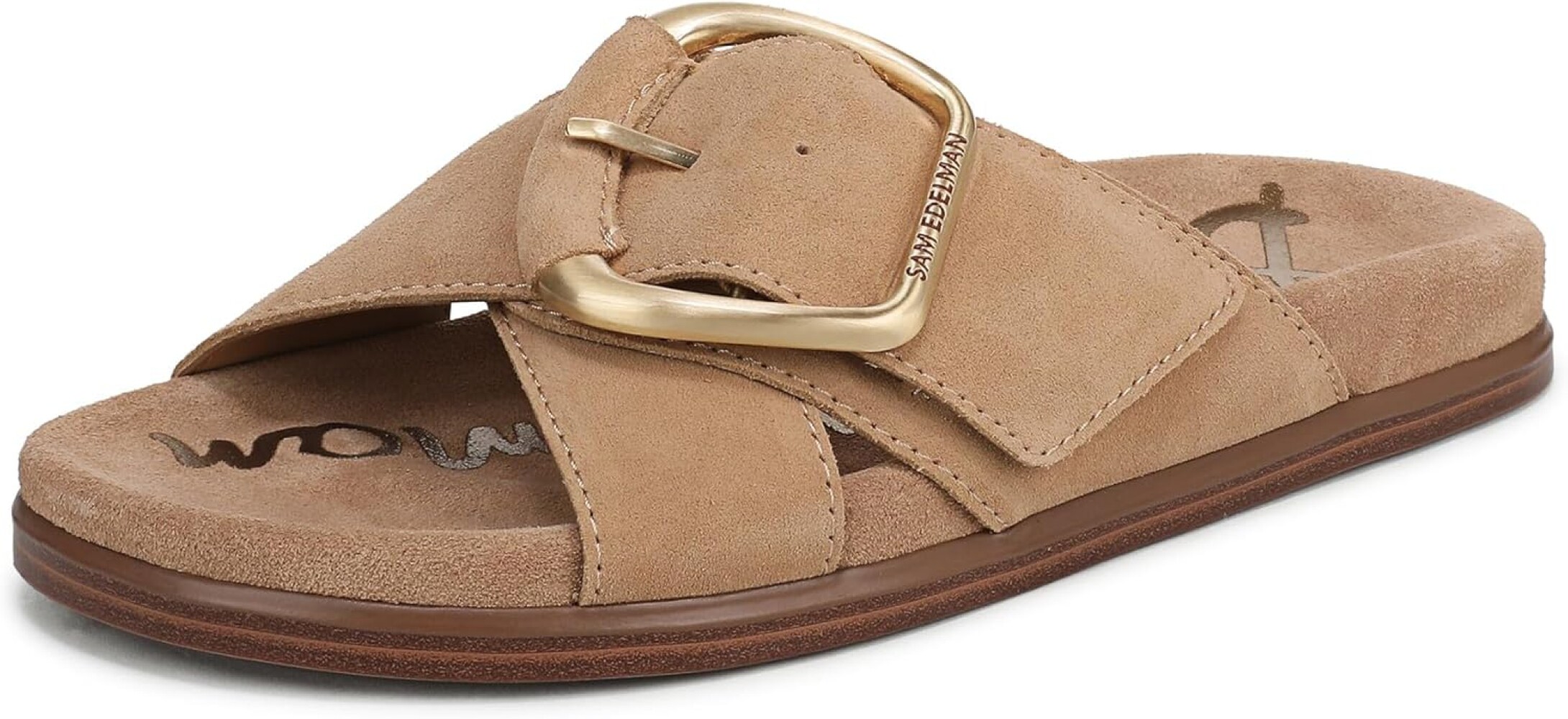샘에델만 세니떼 샘 에델만 Sam Edelman J8585L3203 Womens Darla Slide Sandal Cyprus Tan 8 M 여성 슬라이드 샌_이미지