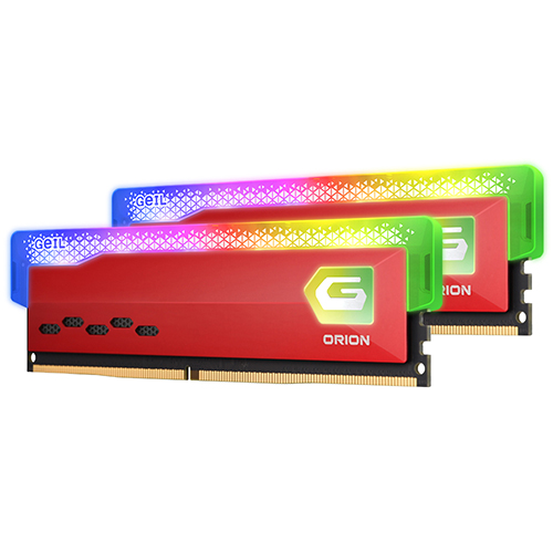 GeIL DDR4-3600 CL18 ORION RGB Red 패키지 (16GB(8Gx2))_이미지