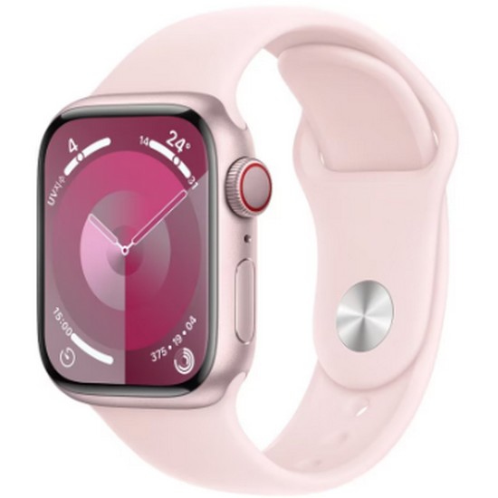 APPLE 워치 시리즈9 41mm Cellular 핑크 알루미늄 (스포츠밴드)