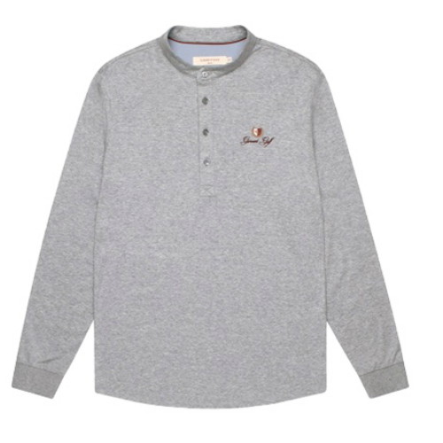 가먼트골프 헨리넥 긴팔 티셔츠 GMTLD306_이미지