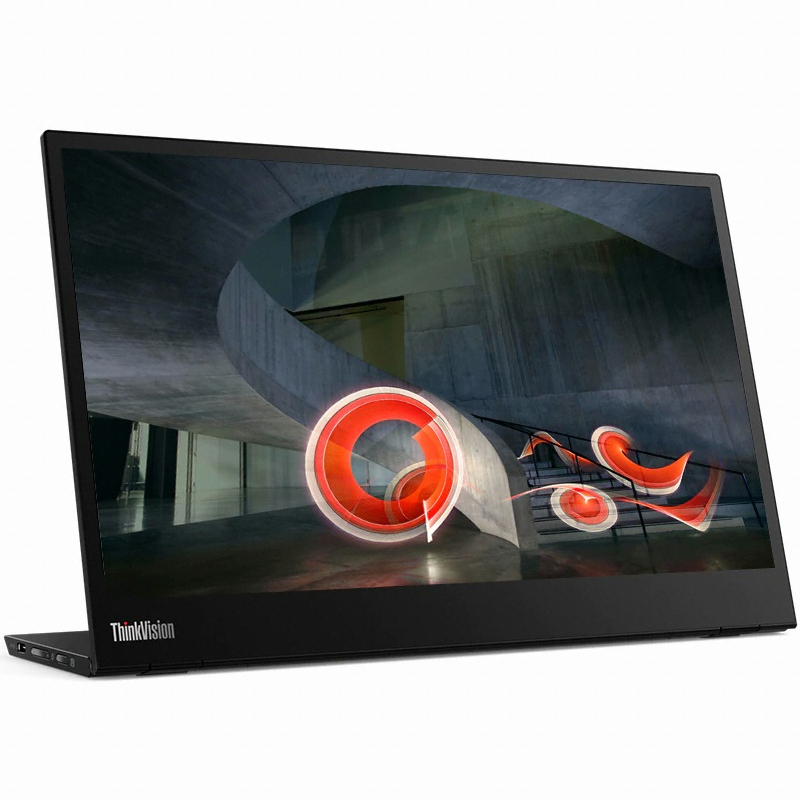 레노버 ThinkVision M14 USB-C MOBILE_이미지