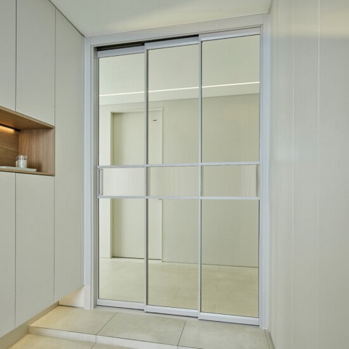 한샘 라이트 3연동 ㅡ자형 고시형 고급유리 (~1.25m)_이미지