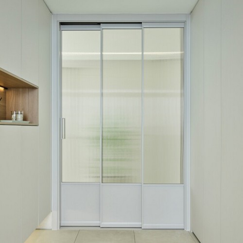 한샘 라이트 3연동 ㅡ자형 고시형 고급유리 (~1.25m)_이미지