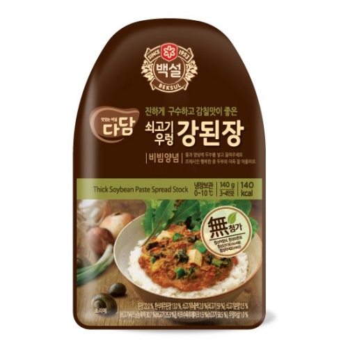 CJ제일제당 다담 우렁 강된장 비빔양념 140g (1개)_이미지
