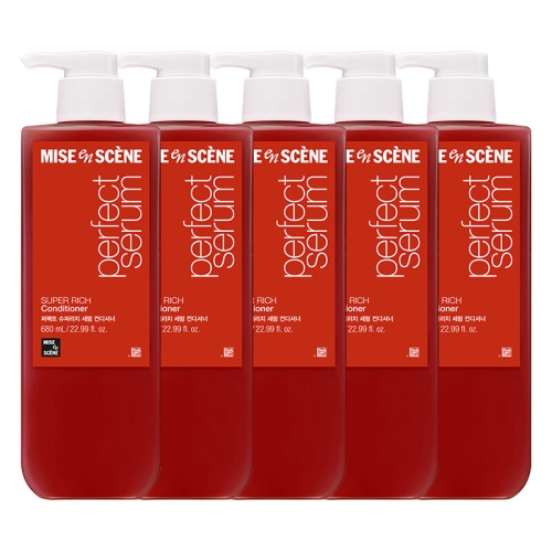 미쟝센 퍼펙트 슈퍼리치 세럼 컨디셔너 680ml (5개)_이미지