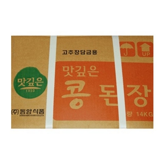 동양식품 맛깊은 콩된장 14kg (1개)_이미지