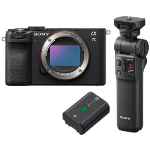 SONY 알파 A7C II 바디 (소니 무선슈팅그립, 배터리)