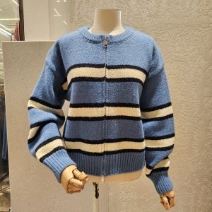 렙쇼메이 메종블랑쉬 소유니트가디건 M254JKTB60D