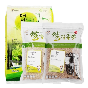  쌀집총각 대나무향미 백미 10kg + 귀리 5kg + 현미찹쌀 5kg [1개]
