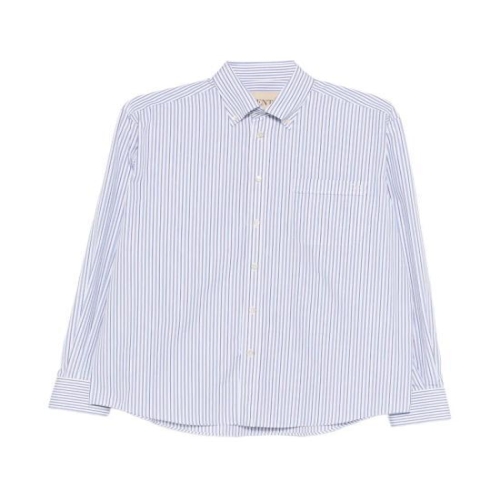  발렌티노 가라바니 반팔 셔츠 VABS80B95 C1L AVORIO AZZURRO