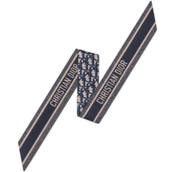 크리스찬디올 오블리크 미차 스카프 15DOB106I600 (C541, 네이비블루)_이미지